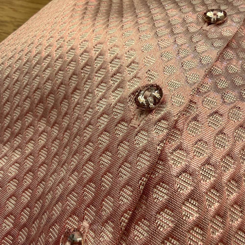 Catherine Malandrino Pink Tulle Shimmer Dress - Picture 6 of 9